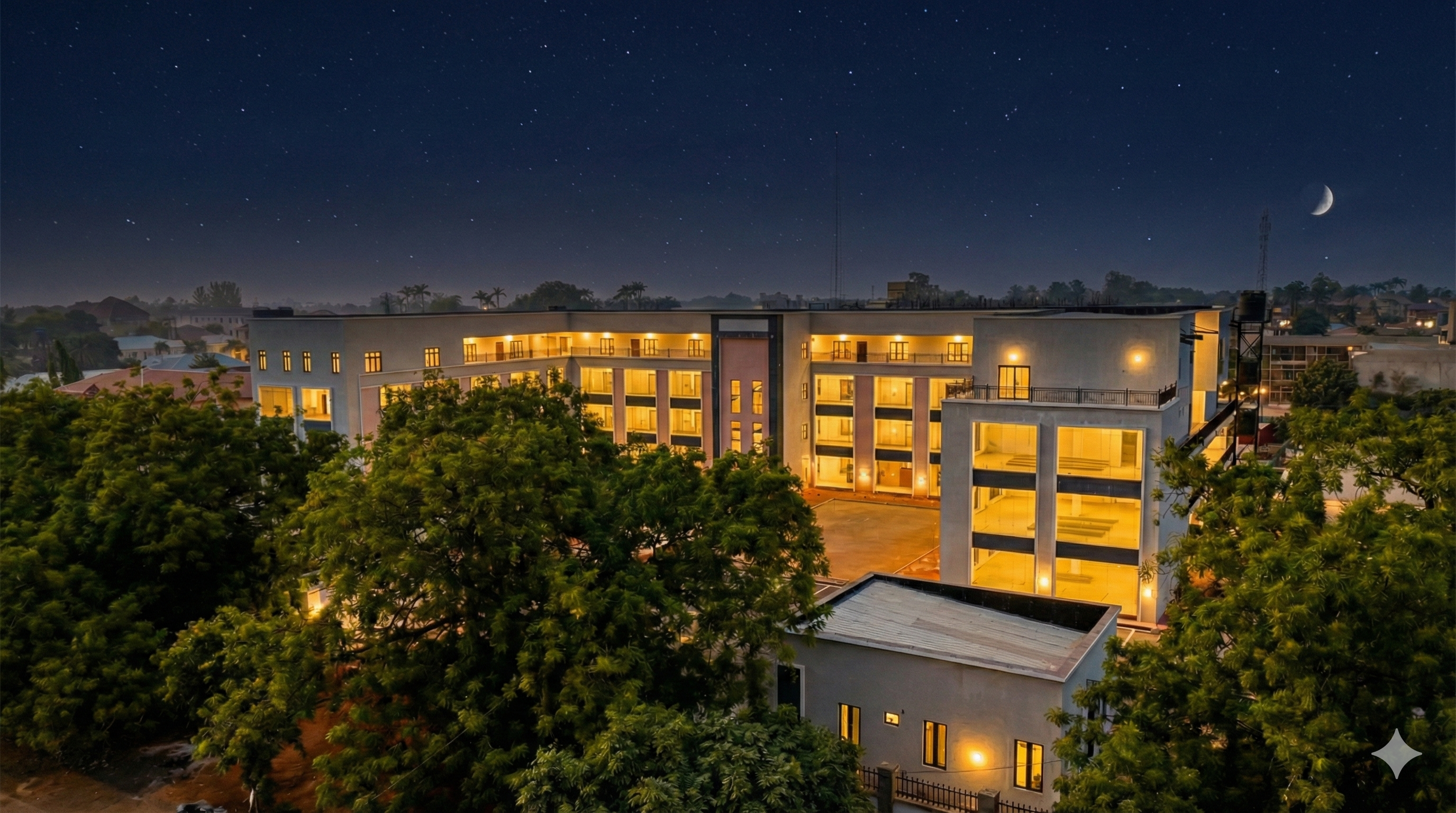 Zavati Mall dining area
